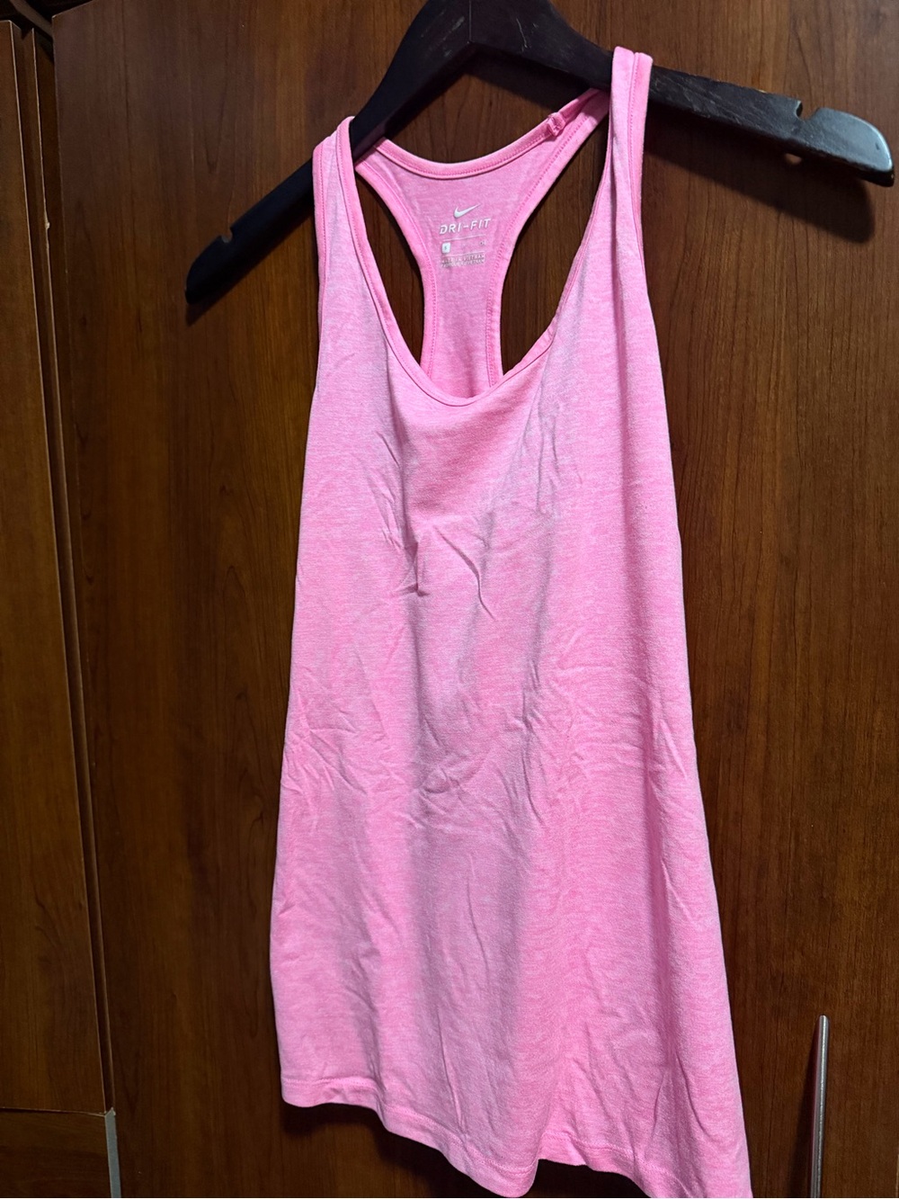 Nike Light Pink Racerback Dri-FIT Tank Top